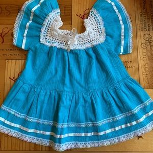 Ecuador blue dress